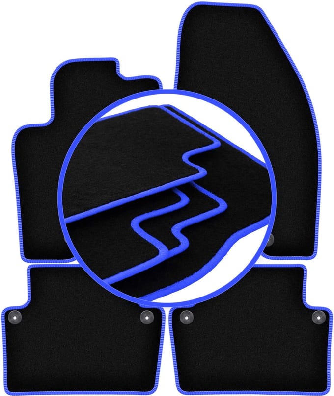 CARLUX-BLUE automatten voor: Volvo S80 I sedan (1998-2006)