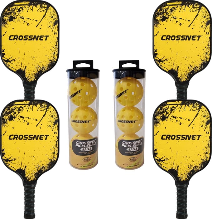 Crossnet - Pickleball set - Set van 4