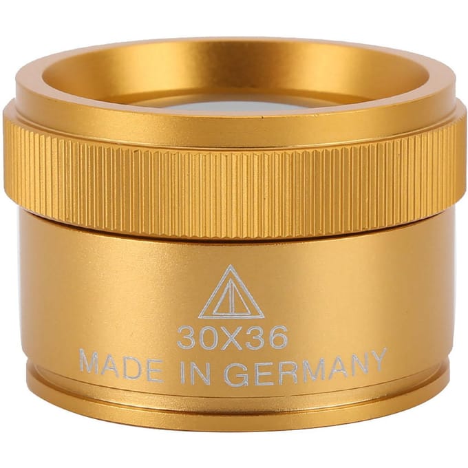 30x vergrootglas, draagbaar, voor identificatie van sieraden en munten, goud