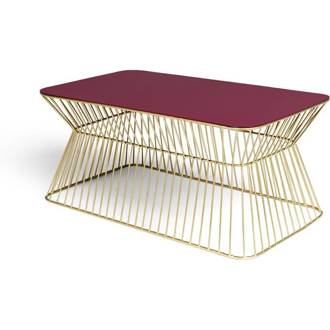 Bold Monkey No Offence salontafel wijnrood - Rood