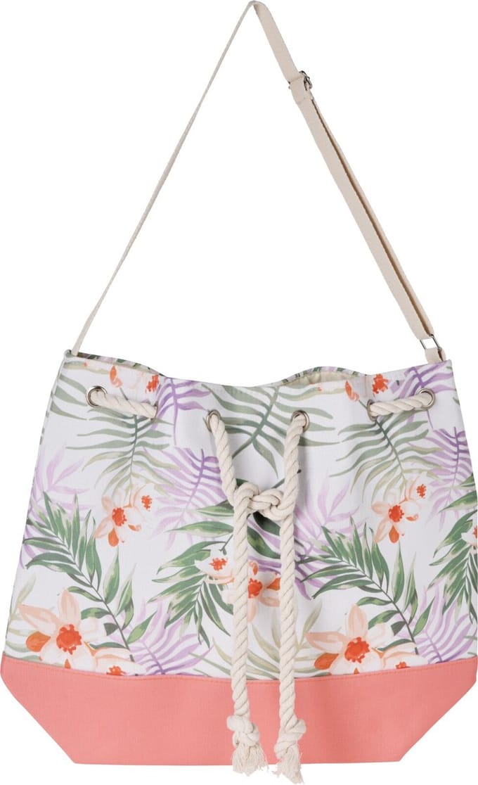 Strandtas - Flora 54x44 cm - strand - tas - strand tas
