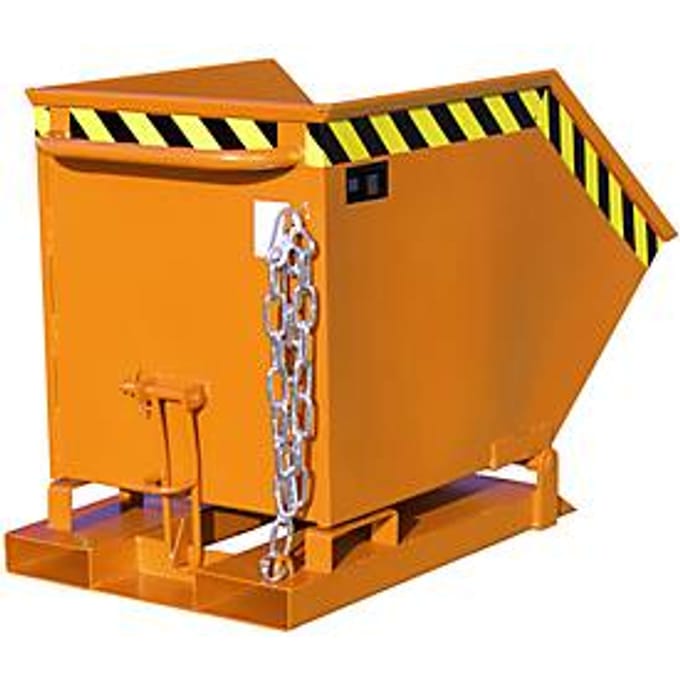 Kiepcontainer KK 250, oranje (RAL 2000)