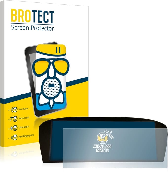 BROTECT - Screenprotector voor BMW E91 320d CiC Professional - Folie Beschermfolie Beschermglas matte