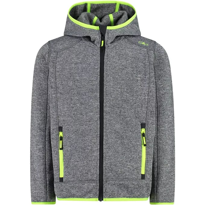 Kinder fleece met capuchon CMP