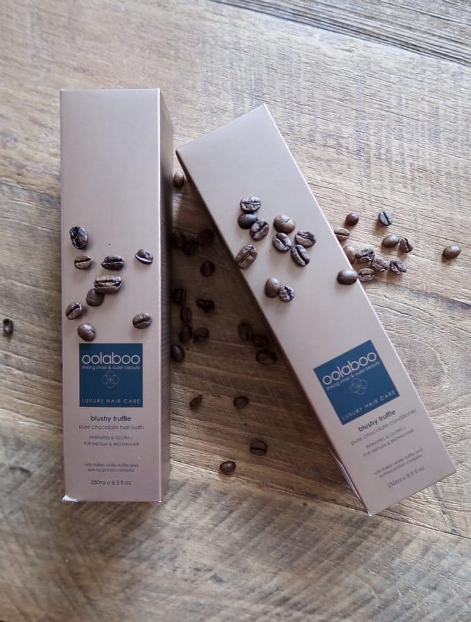 Blushy truffle shampoo en  conditioner 250ML