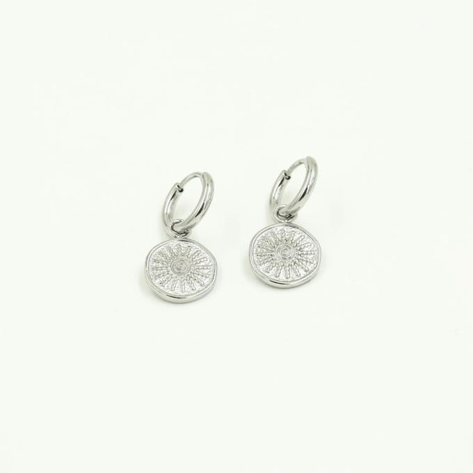 Oorbellen Sunny - Michelle Bijoux - Oorbellen - One size - Zilver
