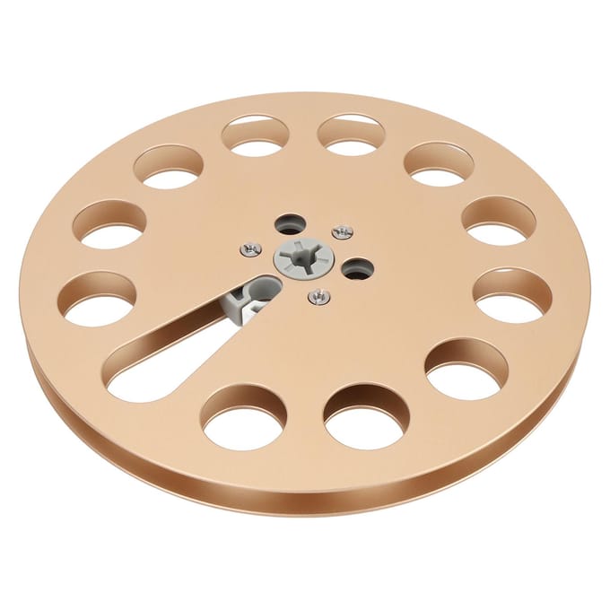 14 7 Inch Lege Spoel Aluminiumlegering Universele Open Spoel Geluidsopnamespoel voor ReVox Studer zwart