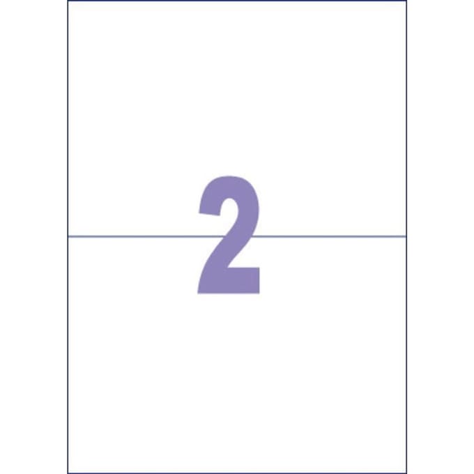 Kangaro - etiket ILK - universeel - 210x148mm - doos 25 vel