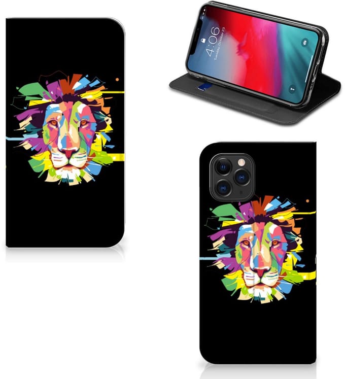 Apple iPhone 11 Pro Magnet Case Lion Color