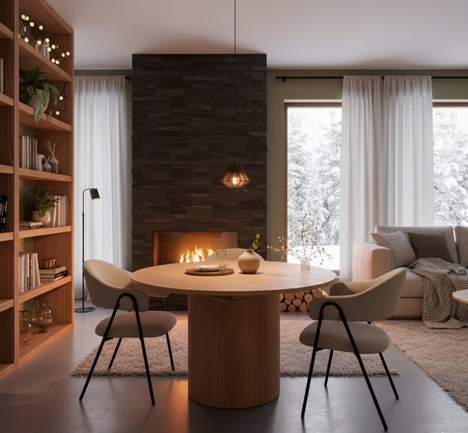 Uitschuifbare Eettafel Ovaal Naturel Eikenhout 150-200 cm | Modern Design | Novihome