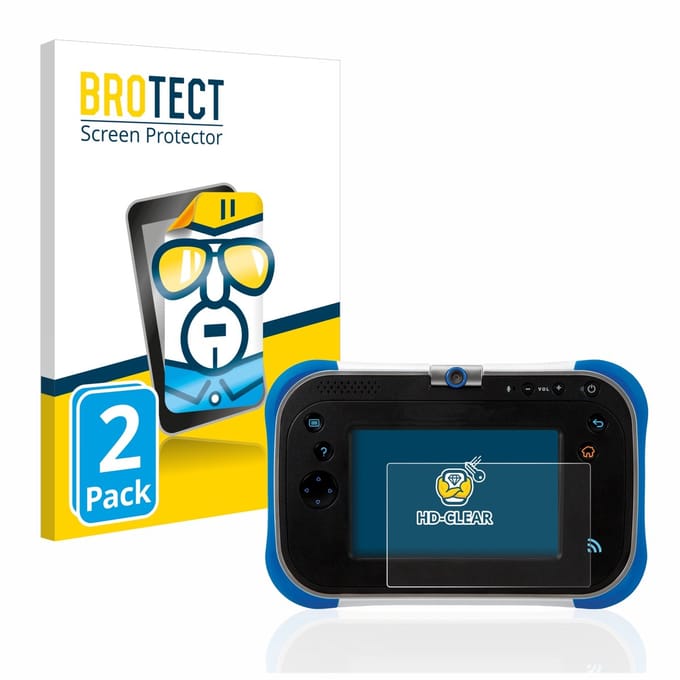 BROTECT - Screenprotector voor Vtech Storio Max 2.0 - Folie Beschermfolie transparant 2 Stuks