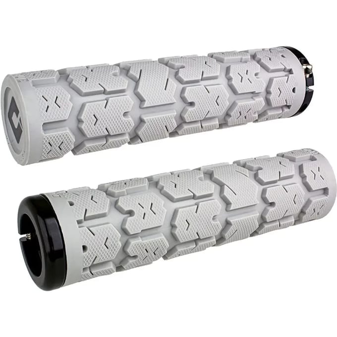 Merkloze Fiets Handvatten Blauw 135mm - Lock-On Grip