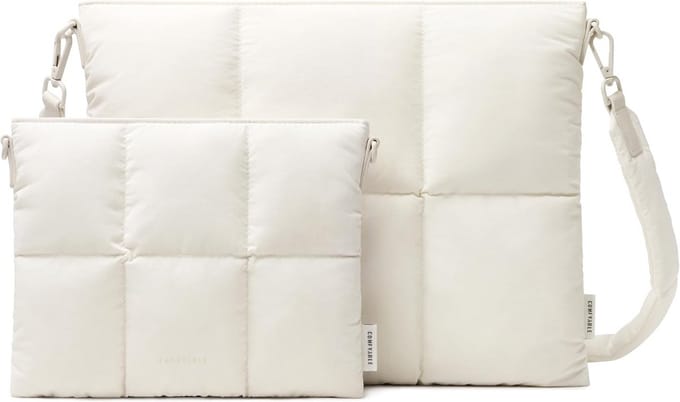 Laptoptas en Muismat Set - Puffy Waterdicht Laptop Hoes