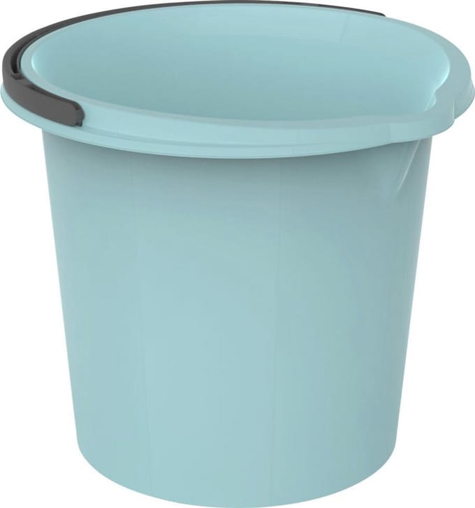 Vario Emmer 10 L - Blauwe Poetsemmer met Ergonomische Handgreep