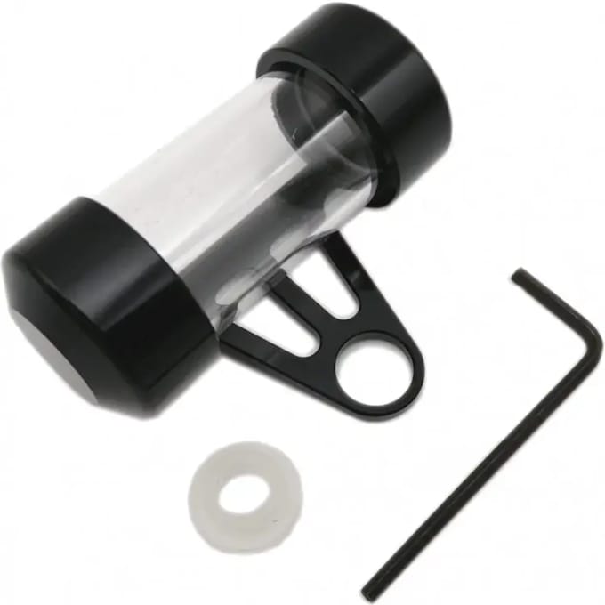 Cilindrische aluminium etikethouder Brazoline