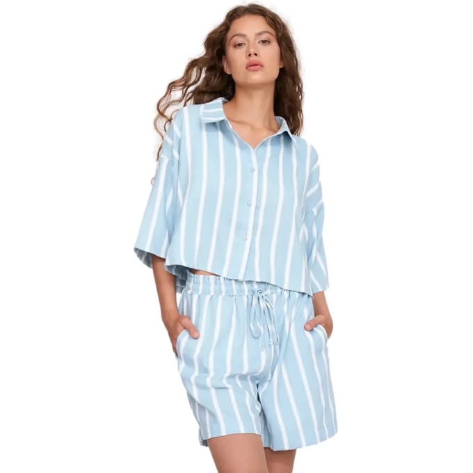 Gestreepte short vrouw 24 Colours
