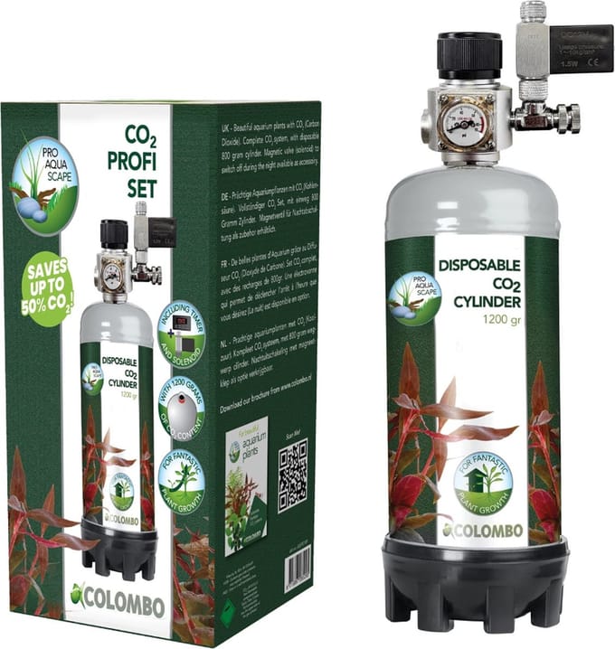 Colombo CO2 profi set 1200 gram - Complete CO2 set