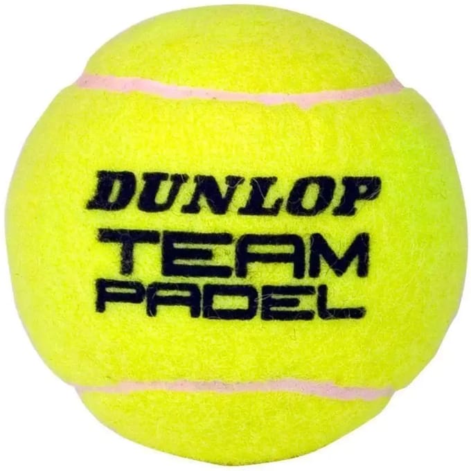 Tube van 3 padelballen Dunlop Team