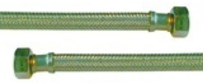 Nemo Go aanvoerflexibel water 4/4M x 4/4F moer 75 cm inox Ø19