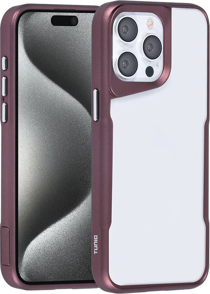 Combat-X Hoesje Geschikt voor: iPhone 14 Pro Max - Backcover - Rood