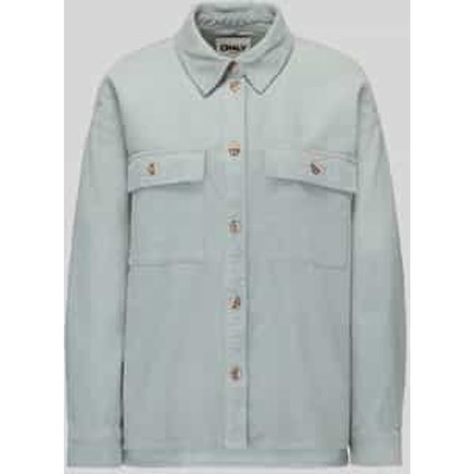 Relaxed fit overhemdjack van zuivere katoen model 'MOXIE'