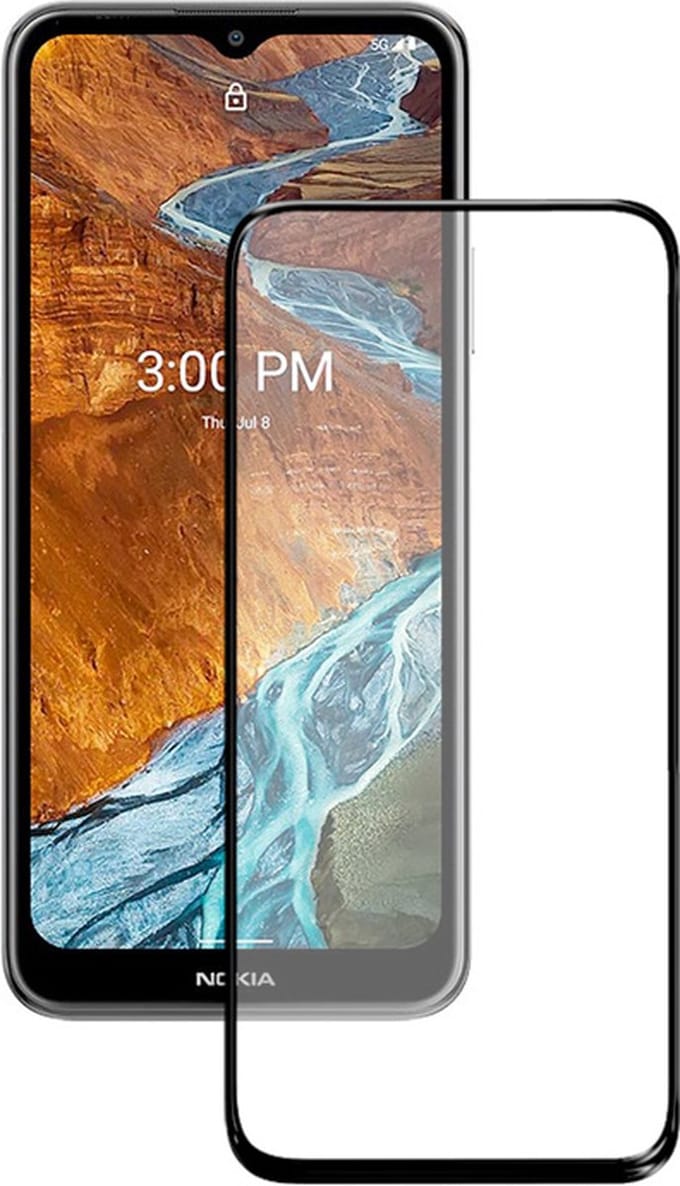 Geschikt voor Nokia G300 Full Screenprotector - Nokia G300 Full Tempered Glass
