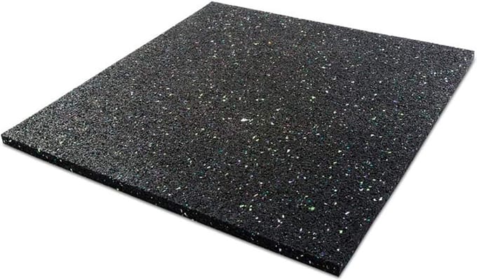 Rubberen Terraspads 90x90 mm voor Onderbouw Terras - Dikte Keuze