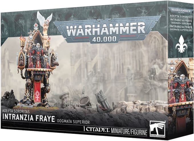 Beeldje Games Workshop Warhammer 40k - Adepta Sororitas Intranzia Fraye Dogmata Superieure