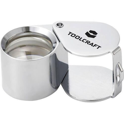 TOOLCRAFT TO-10182537 Inslagloep Vergrotingsfactor: 10 x Lensgrootte: (Ø) 21 mm
