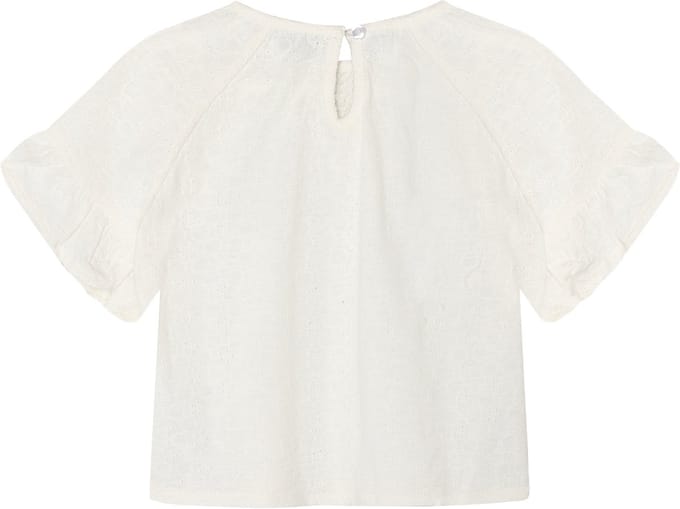 Noppies T-shirt Tee SS - Egret - Maat 122