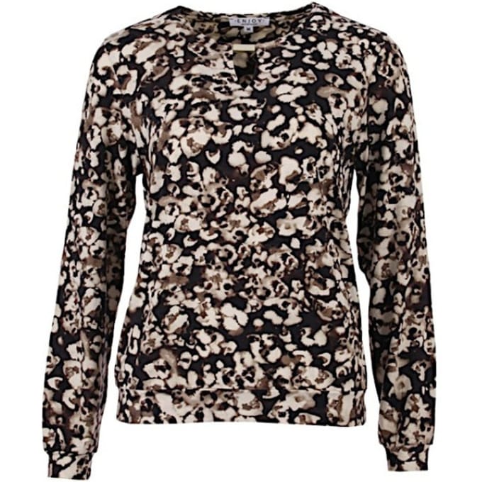 Enjoy Blouson 183925 donker bruin