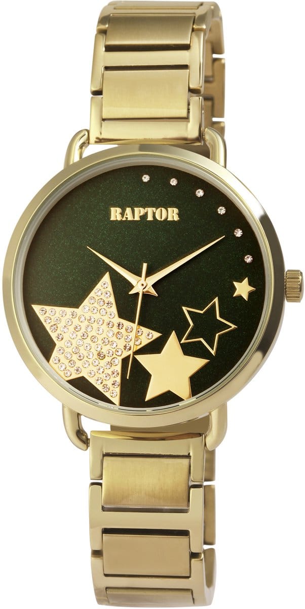 Raptor dameshorloge Edelstahl Sina, 3 ATM
