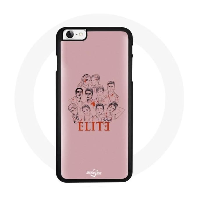 Coque - Elite - Iphone 4 - Rigide - Protection - Affiche personnages Fanart Logo