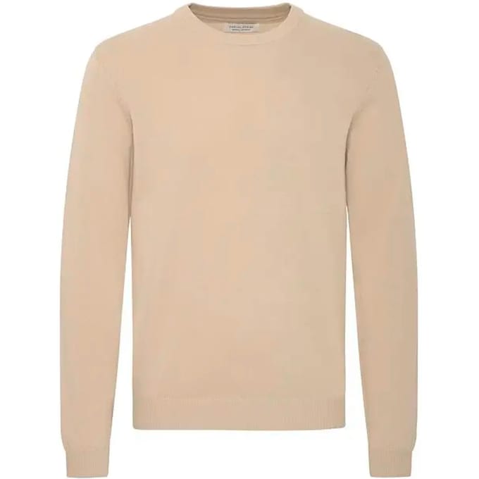 Gebreide pullover met ronde hals, model 'OSVALD'