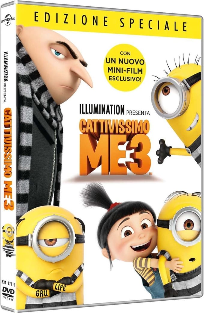 Universal Pictures Despicable Me 3 DVD Duits, Engels, Italiaans, Turks