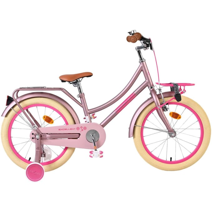 Meisjes fiets met voorrek Volare Excellent CB
