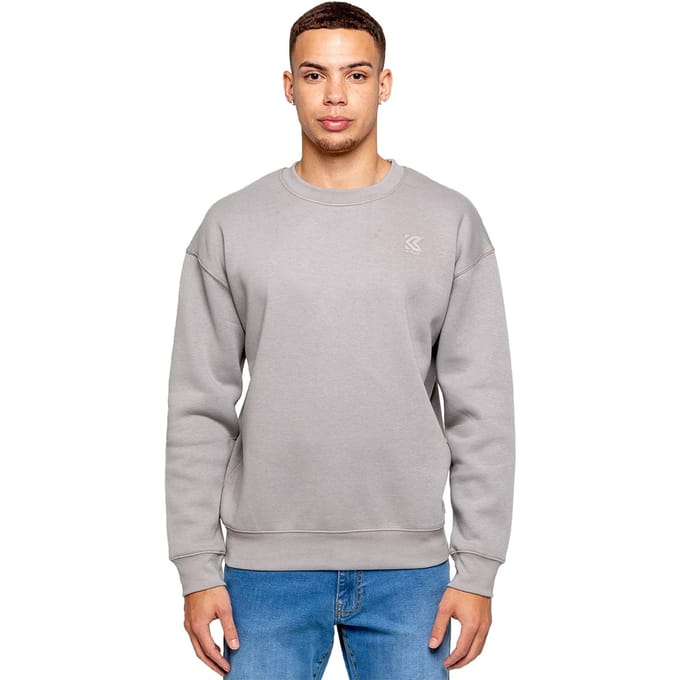 Kruze | Heren oversized sweatshirt met ronde hals
