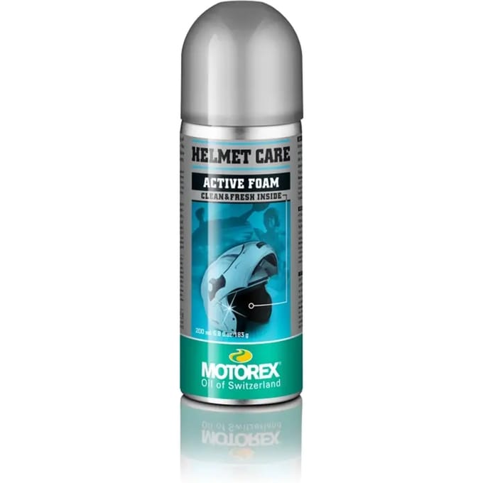 Motorex Helmverzorging Actief Schuim 200ml Grijs