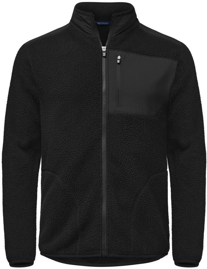 Cutter & Buck Cascade Sherpa Fleece Heren 351470 - Zwart - M