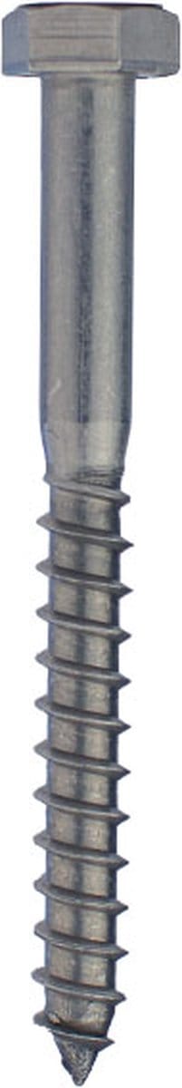 Wovar Houtdraadbouten RVS M8 x 80 mm | Doos 100 stuks