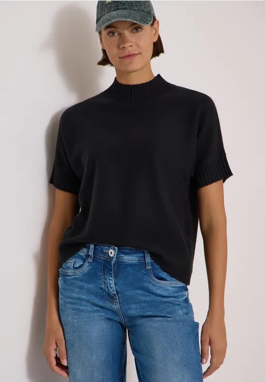 Dolman-trui met col