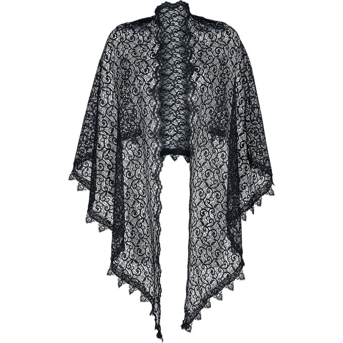Sinister Gothic - Rockabilly Doek - Gothic Scarf - voor Vrouwen - zwart