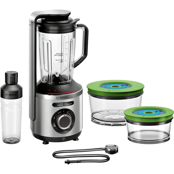 Bosch VitaPower Serie 8 MMBV625M - Vacuümblender - Zilver