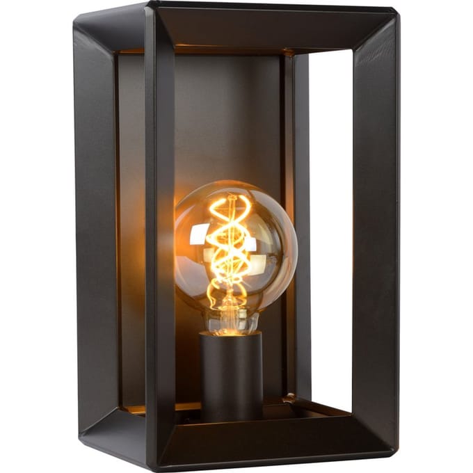 Lucide THOR - Wandlamp - 1xE27 - Grijs ijzer