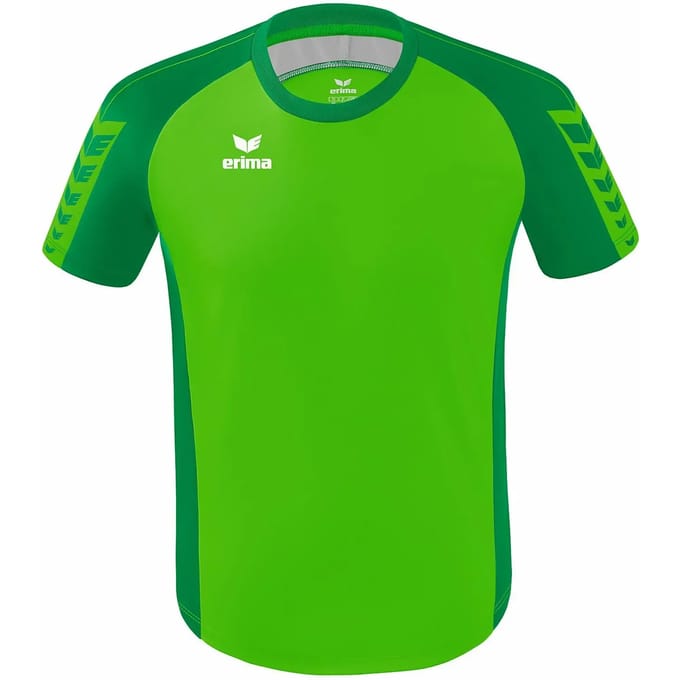 Erima Six Wings Shirt Korte Mouw Kinderen - Smaragd / Green | Maat: 140