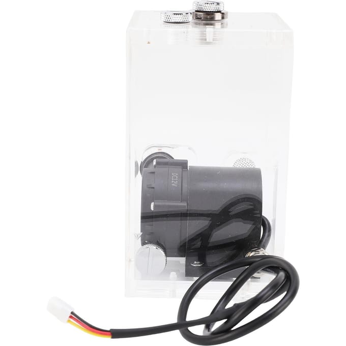 Borstelloze PC Waterkoeling Pomp Waterreservoir Combinatie 850ml Capaciteit Reservoir 7m Pompkop G1/4 Interface 16.2W 1.35A