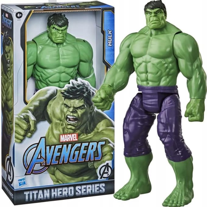 Marvel Avengers Titan Hero - Speelfiguur (30cm) - Deluxe Hulk