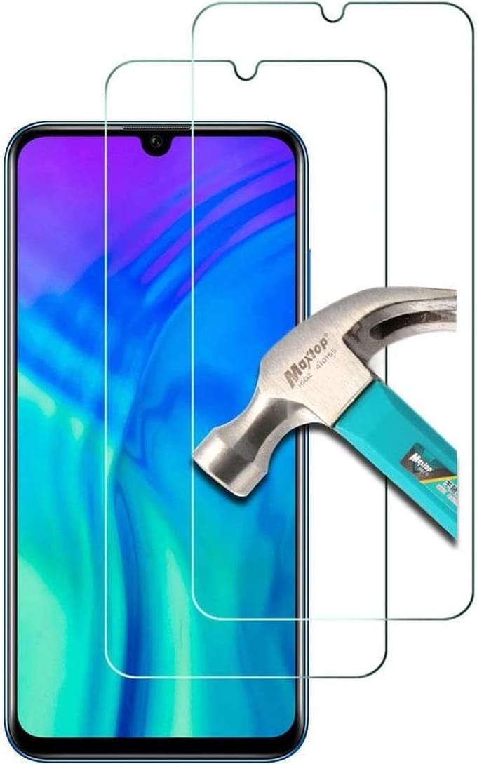 Screenprotector Glas - Tempered Glass Screen Protector Geschikt voor: Honor 20 Lite / Huawei P smart 2020 - 2x
