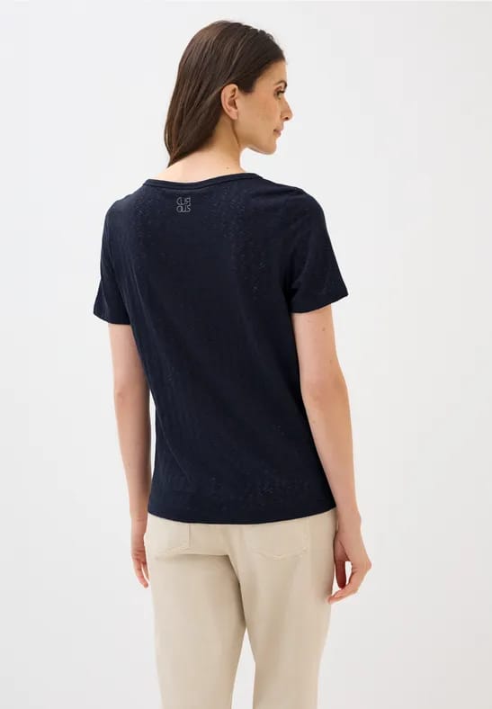 Shirt met opschrift Burnout