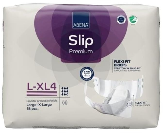 Abena Slip Flexi Fit 4 L/XL - 1 paquet de 18 protections